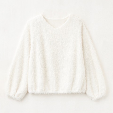 レディース　シャギープルオーバー（MUMU）