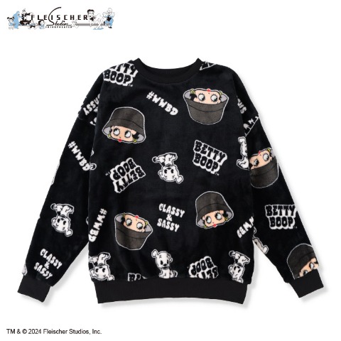 レディース　ボアトレーナー（BETTYBOOP）