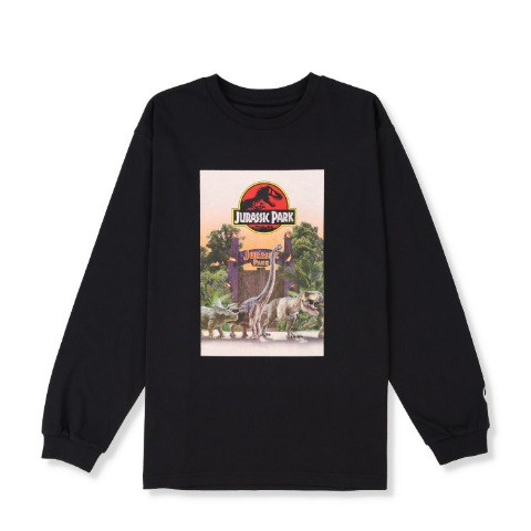 レディース　長袖Tシャツ　(JURASSIC WORLD)
