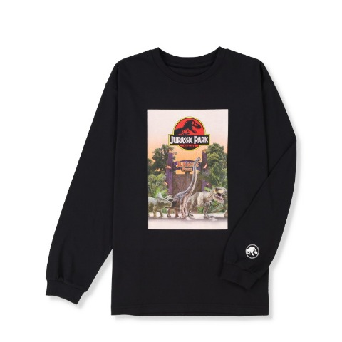 レディース　長袖Tシャツ　(JURASSIC WORLD)