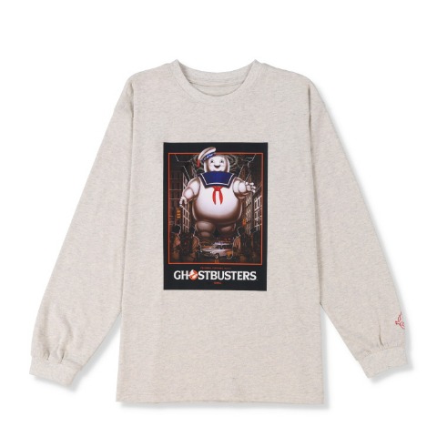 レディース　長袖Tシャツ　(GHOSTBUSTERS)