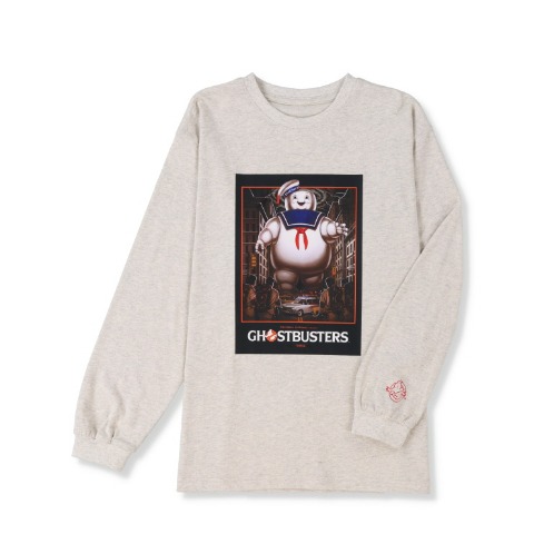 レディース　長袖Tシャツ　(GHOSTBUSTERS)