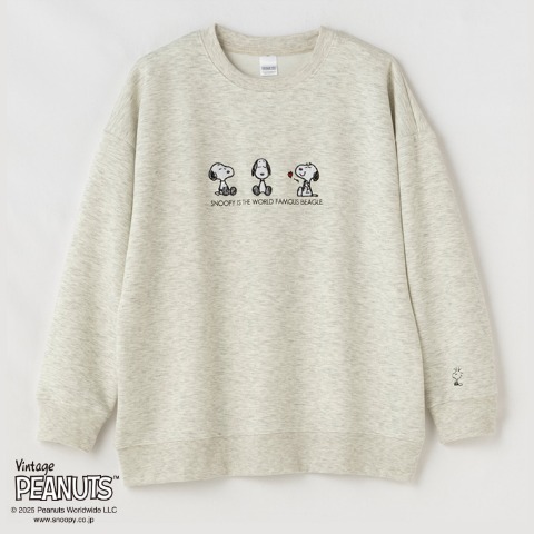 レディース トレーナー (PEANUTS)