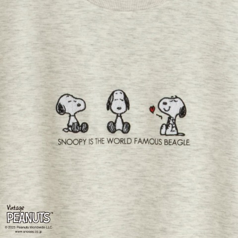 レディース トレーナー (PEANUTS)