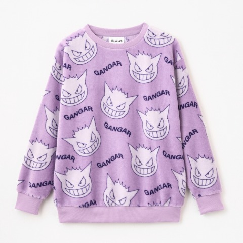 レディース　フリースプルオーバー（ポケットモンスター）