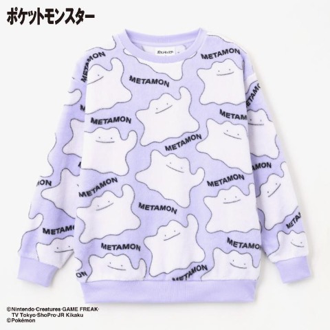 レディース　フリースプルオーバー（ポケットモンスター）