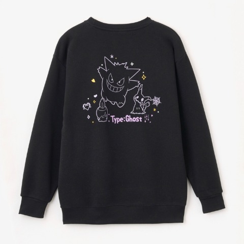 レディース　裏起毛トレーナー（ポケットモンスター）