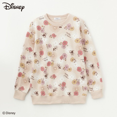 レディース　裏起毛プルオーバー（Disney）