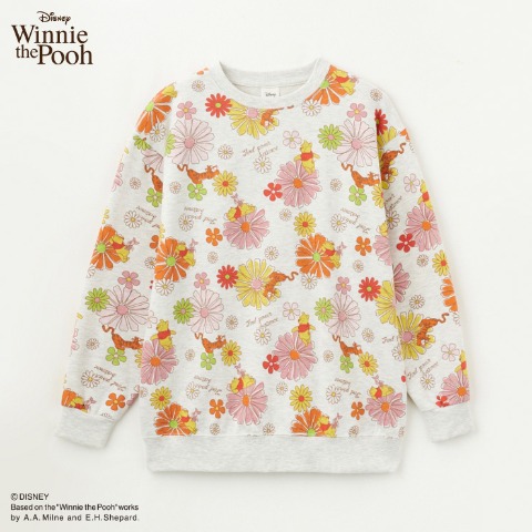 レディース　裏起毛プルオーバー（Disney）