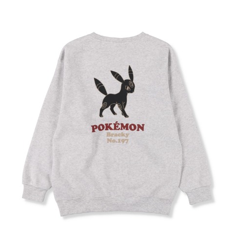 レディース　裏起毛トレーナー（ポケットモンスター）