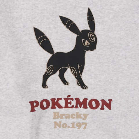 レディース　裏起毛トレーナー（ポケットモンスター）