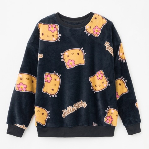 レディース　ボアプルオーバー（サンリオキャラクターズ)