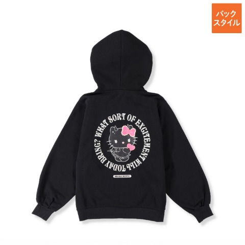 レディース　ジップパーカ（サンリオキャラクターズ)