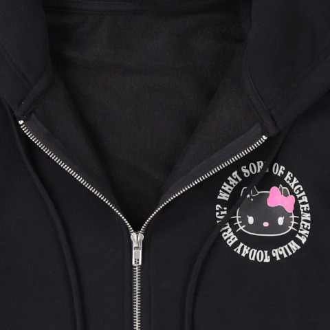 レディース　ジップパーカ（サンリオキャラクターズ)