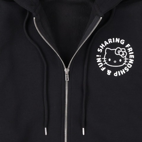 レディース　ジップパーカ（サンリオキャラクターズ)