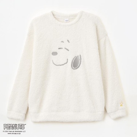 レディース　ボアプルオーバー (PEANUTS)
