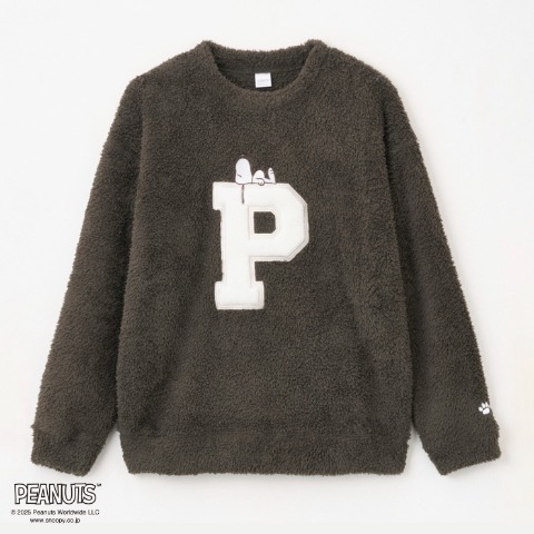 レディース　ボアプルオーバー (PEANUTS)