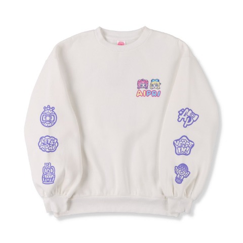 レディース　裏起毛トレーナー（ひみつのアイプリ）