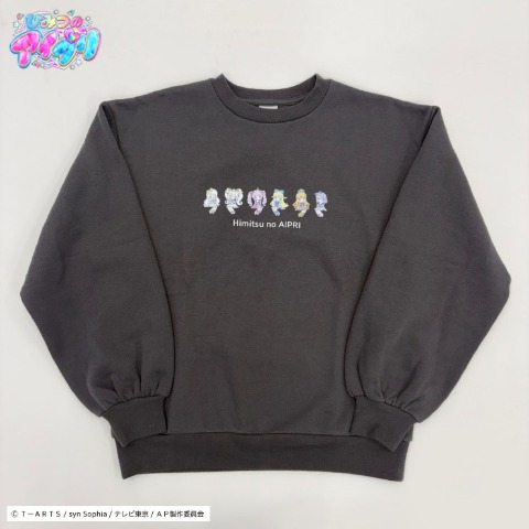 レディース　裏起毛プルオーバー（ひみつのアイプリ）