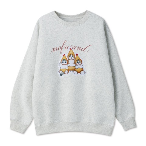 レディース　トレーナー（mofusand）