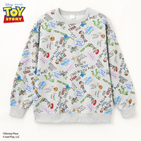 レディース　裏起毛プルオーバー（Disney/Pixar）