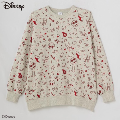 レディース　裏起毛トレーナー（Disney）