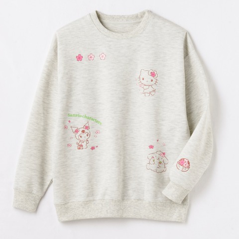 レディース　トレーナー（サンリオキャラクターズ)