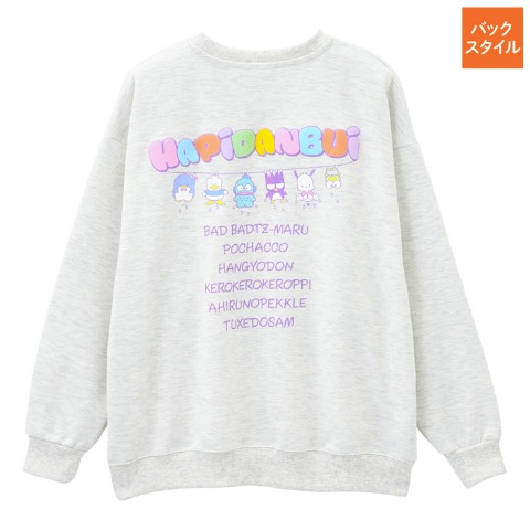 レディース　トレーナー（サンリオキャラクターズ)