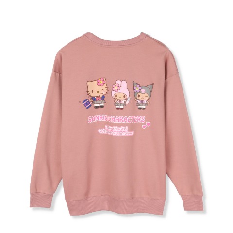 レディース　トレーナー（サンリオキャラクターズ)