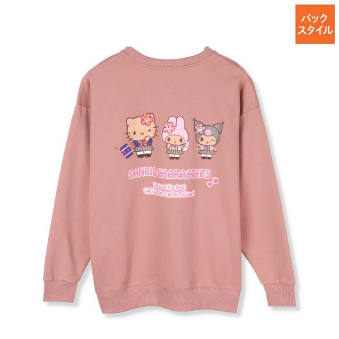 レディース　トレーナー（サンリオキャラクターズ)