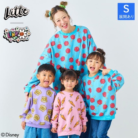 レディース　裏毛トレーナー（LITTC）