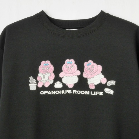 レディース　トレーナー（おぱんちゅうさぎ）