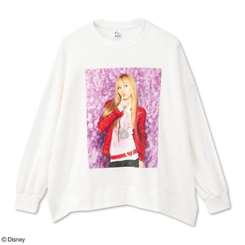 レディース　裏毛トレーナー（アヤノダガネ・Disney/ハンナ・モンタナ）