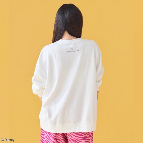 レディース　裏毛トレーナー（アヤノダガネ・Disney/ハンナ・モンタナ）