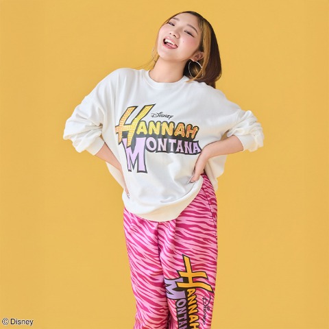 レディース　裏毛トレーナー（アヤノダガネ・Disney/ハンナ・モンタナ）