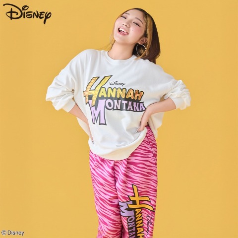 レディース　裏毛トレーナー（アヤノダガネ・Disney/ハンナ・モンタナ）