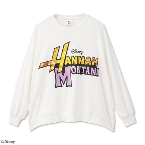 レディース　裏毛トレーナー（アヤノダガネ・Disney/ハンナ・モンタナ）