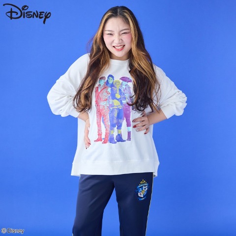 レディース　裏毛トレーナー（アヤノダガネ・Disney/ディセンダント）