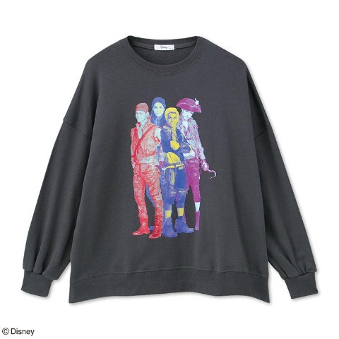 レディース　裏毛トレーナー（アヤノダガネ・Disney/ディセンダント）