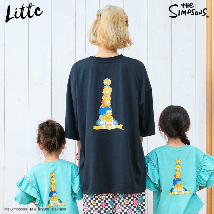 レディース Tシャツ (LITTC・LINK＠・MINT/シンプソンズ) | しまむら