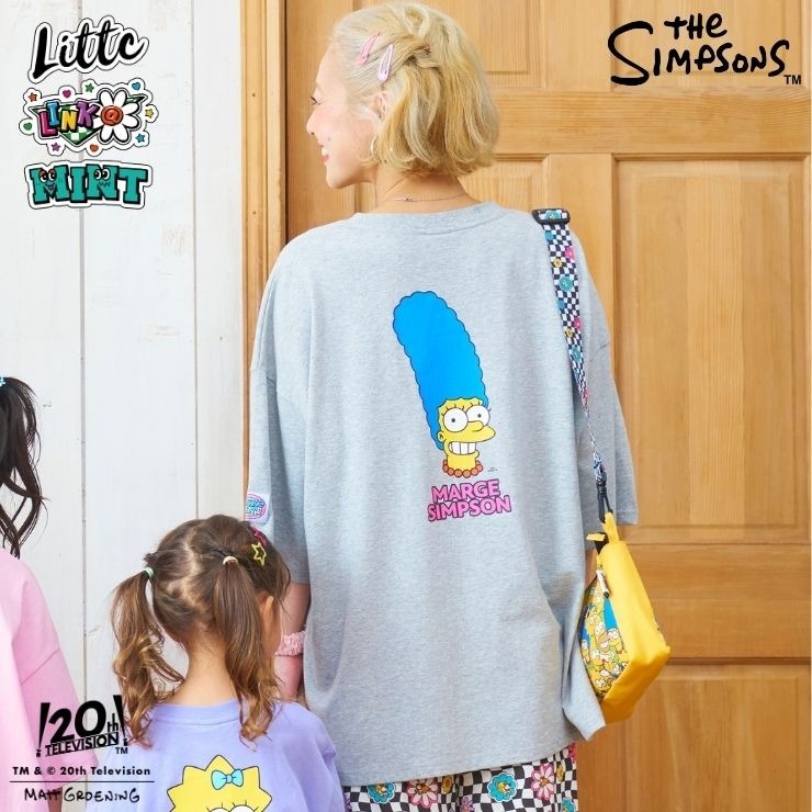レディース Tシャツ (LITTC・LINK＠・MINT/シンプソンズ) | しまむら