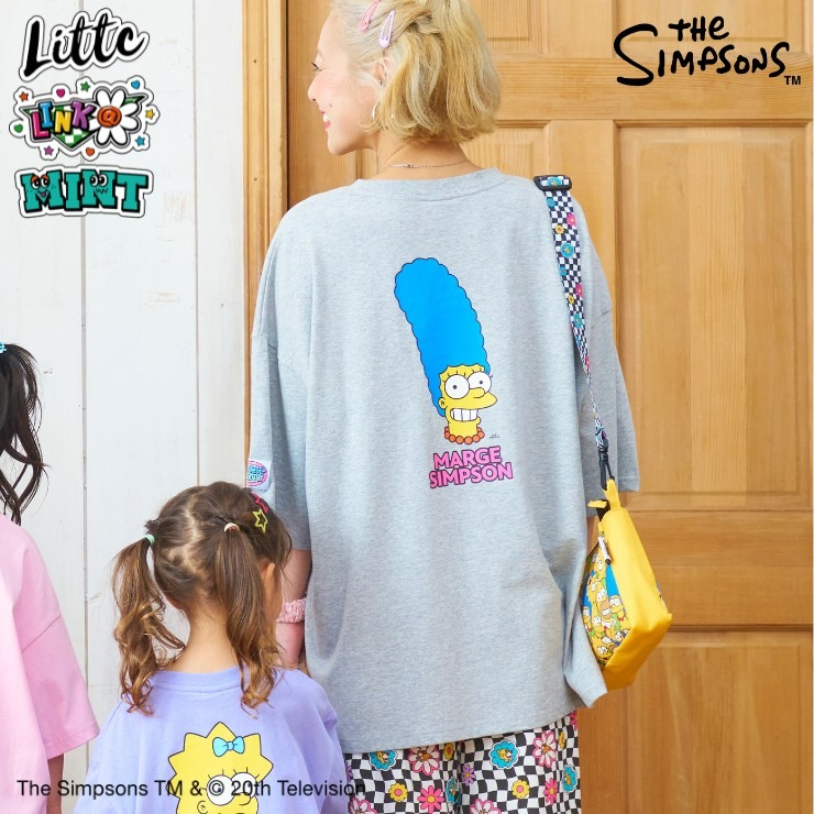レディース Tシャツ (LITTC・LINK＠・MINT/シンプソンズ) | しまむら