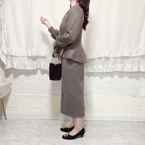 レディース　プルオーバー＋スカートセット（COCO）