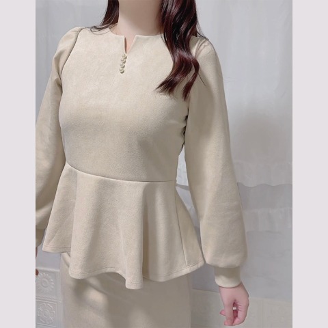 レディース　プルオーバー＋スカートセット（COCO）