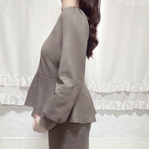 レディース　プルオーバー＋スカートセット（COCO）