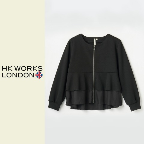 新品】HK WORKS LONDON 塩っぱい しまむら 紺 ネイビー メンズ