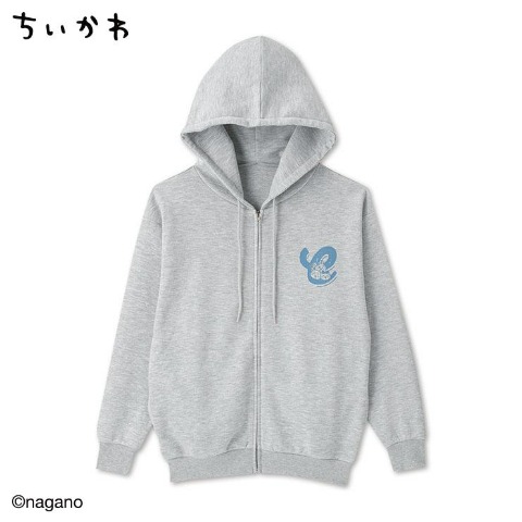 レディース　ジップパーカ（ちいかわ）
