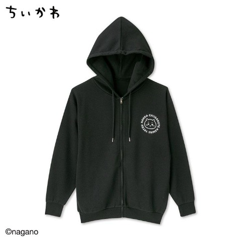 レディース　ジップパーカ（ちいかわ）