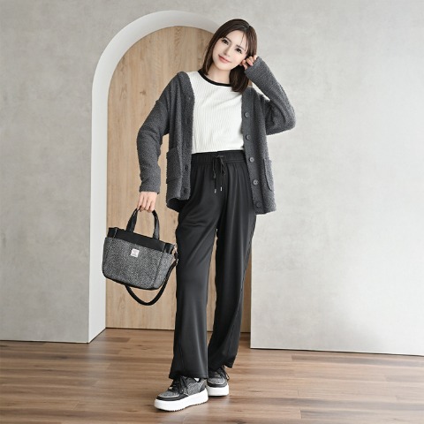 レディース　カーディガン（FIBER HEAT×MUMU）