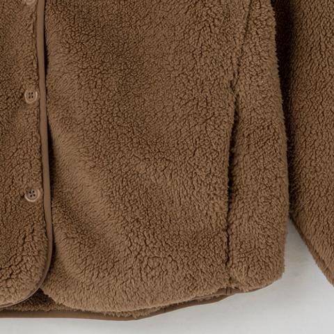 レディース　ボアカーディガン（hareiro）